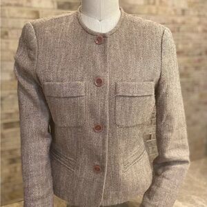 Calvin Klein Brown Blazer Tailored Fit